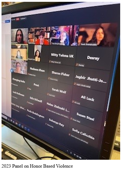 2023 Panel on Honor Based Violence